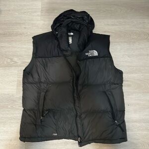 The north face puffer vest